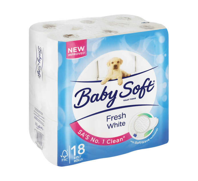 BABY SOFT TOILET ROLL 2PLY 18