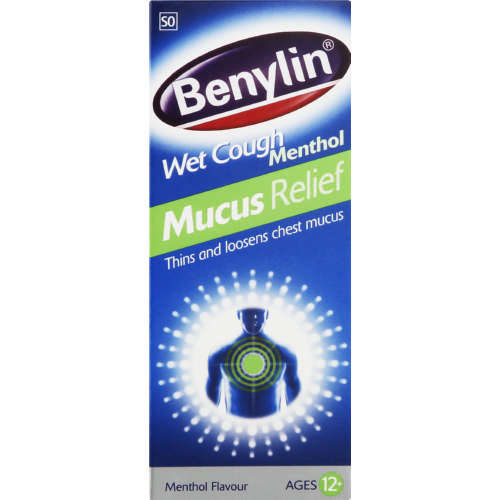 BENYLIN WET COUGH MENTHOL MUCUS 100ML