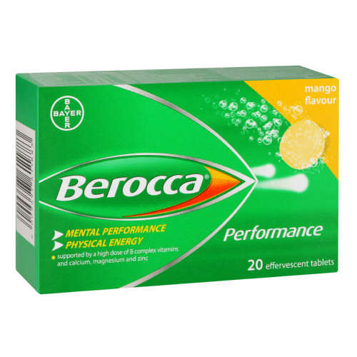 BEROCCA EFF TABS 20 MANGO