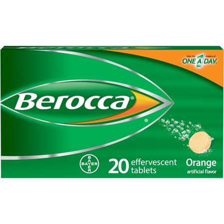BEROCCA EFF TABS 20 ORANGE
