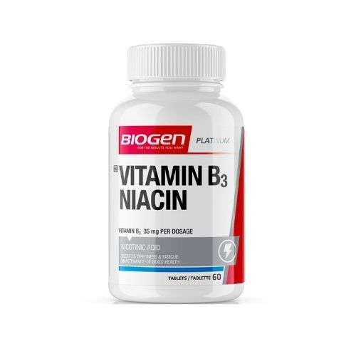BIOGEN NIACIN VITAMIN B3 60