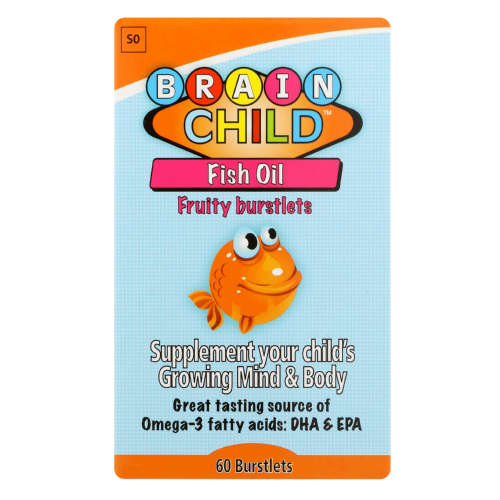 BRAIN CHILD FISH OIL 60 S/GELS
