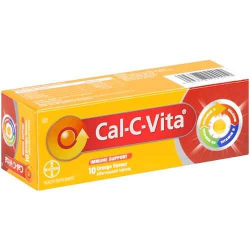 CAL-C-VITA PLUS EFF TABS 10