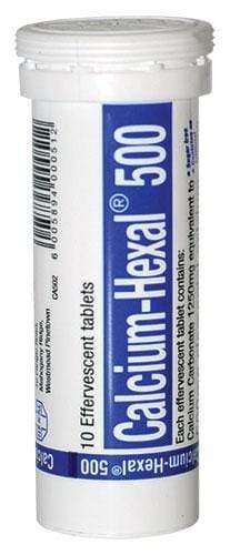 CALCIUM-HEXAL 500G EFF TABS 10