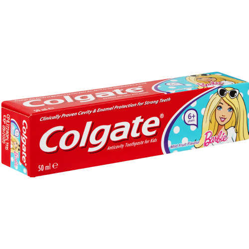 COLGATE TPASTE  50ML BARBIE 5+ 144346