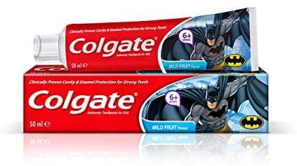 COLGATE TPASTE  50ML SMILES BATMAN