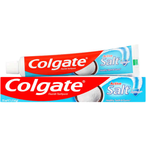 COLGATE TPASTE  75ML ACTIVE SALT
