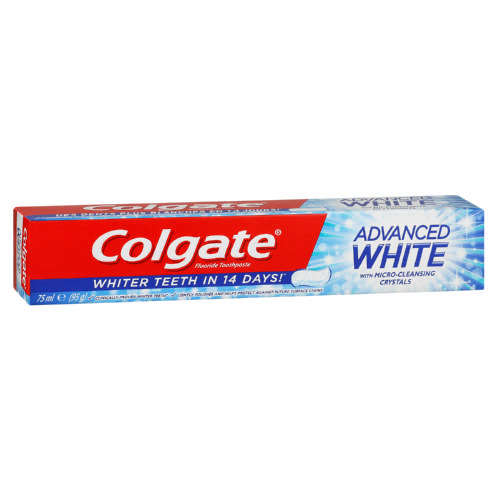 COLGATE TPASTE  75ML ADV WHITE