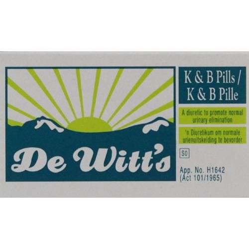 DE WITTS PILLS 100
