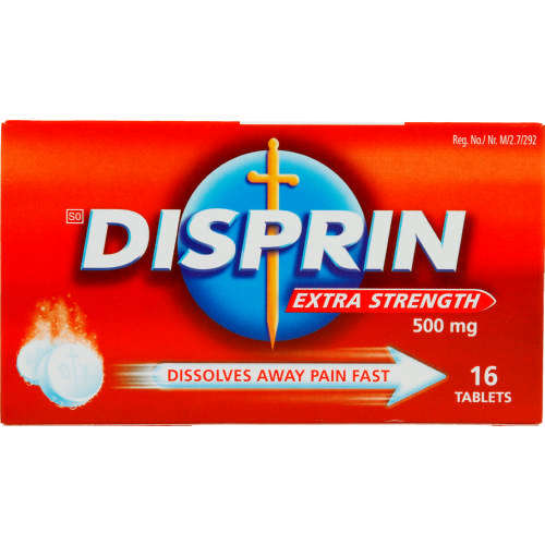 DISPRIN EXTRA TABS 16