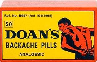 DOANS PILLS 100