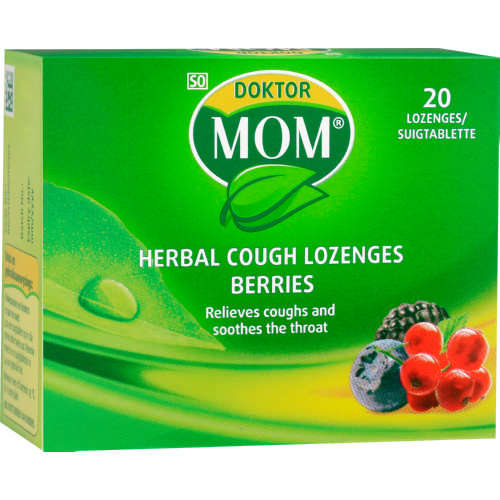 DOKTOR MOM H/COUGH 20 LOZENGES BERRY