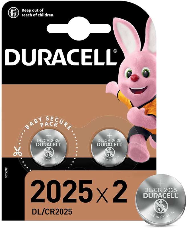 DURACELL BATT CR2025 2  LM2025