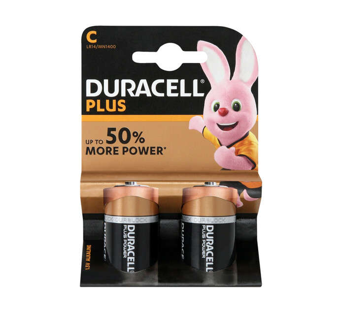 DURACELL BATT PLUS C 2