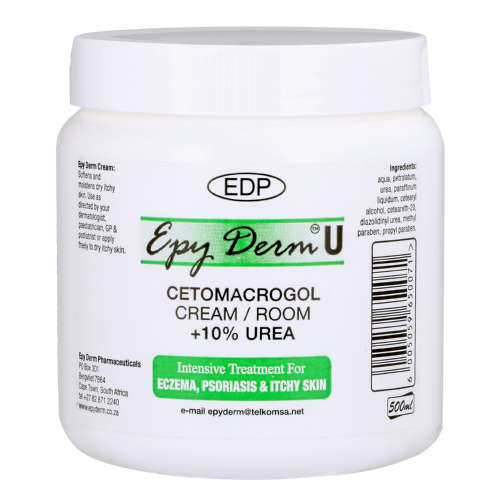 EPY DERM U PLUS 10%  UREA 500G