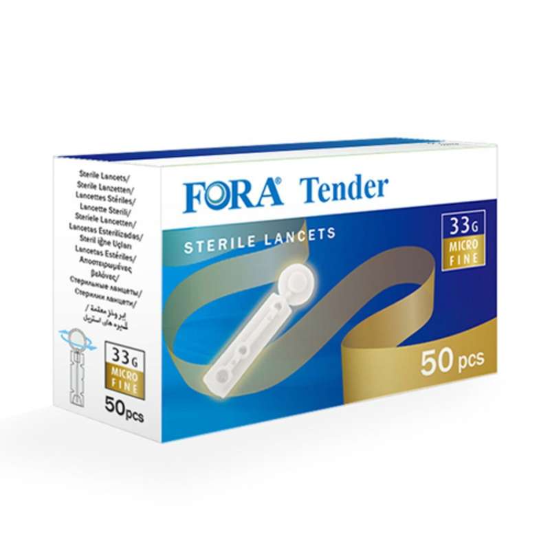 FORA STERILE LANCETS  50 PCS