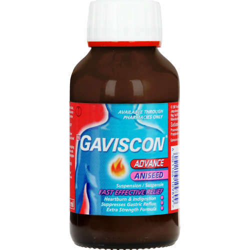 GAVISCON ADV LIQ  200ML ANISEED