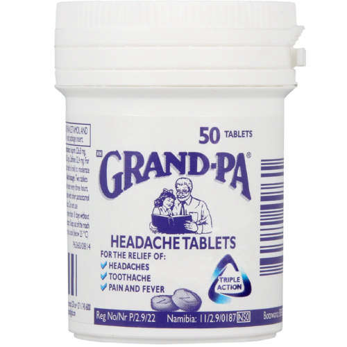 GRANDPA TABS 50