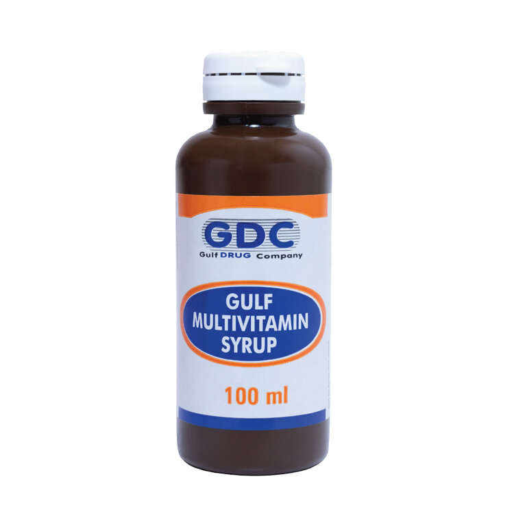 GULF MULTI VIT  SYR 100ML - 100