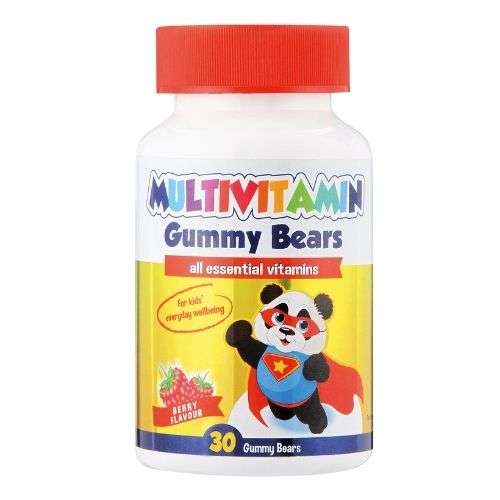 GUMMY MULTIVITAMIN 30 GUMMY BEARS RASBER