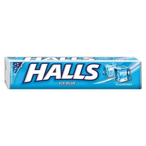 HALLS STICK 10 ICE BLUE