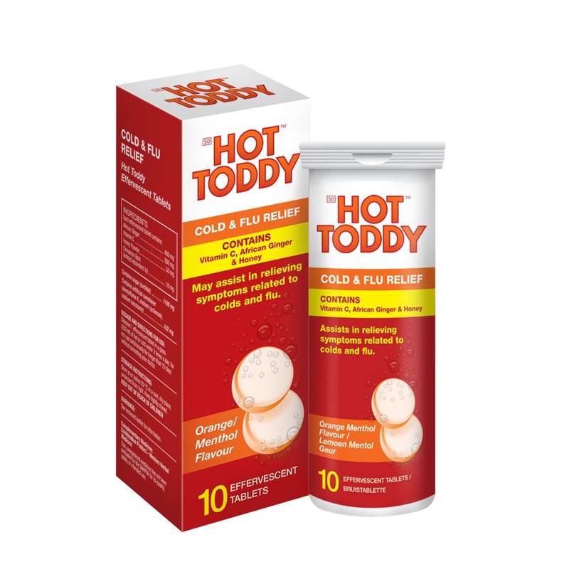 HOT TODDY COLD & FLU RELIEF EFF 10