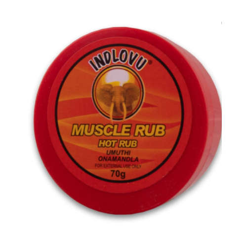 INDLOVU MUSCLE RUB 70G (HOT RUB)
