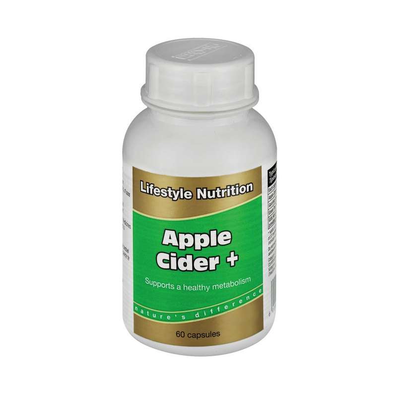 LIFESTYLE APPLE CIDER + CAPS  60