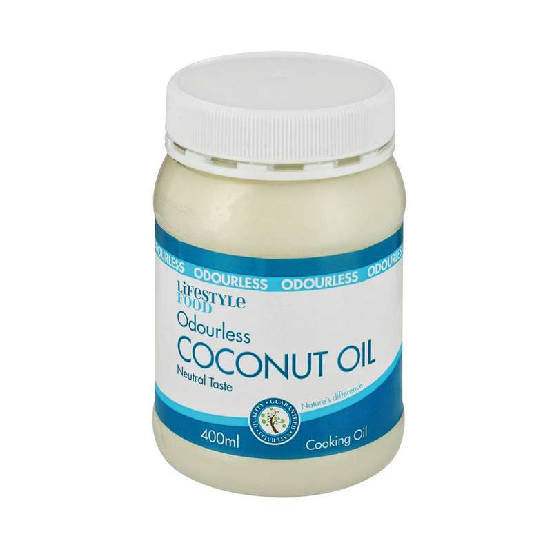 LIFESTYLE FOODS COCONUT OIL ORG ODOUR 40