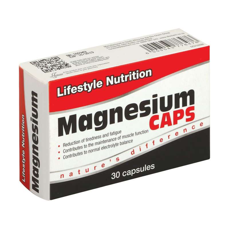 LIFESTYLE MAGNESIUM CAPS 30