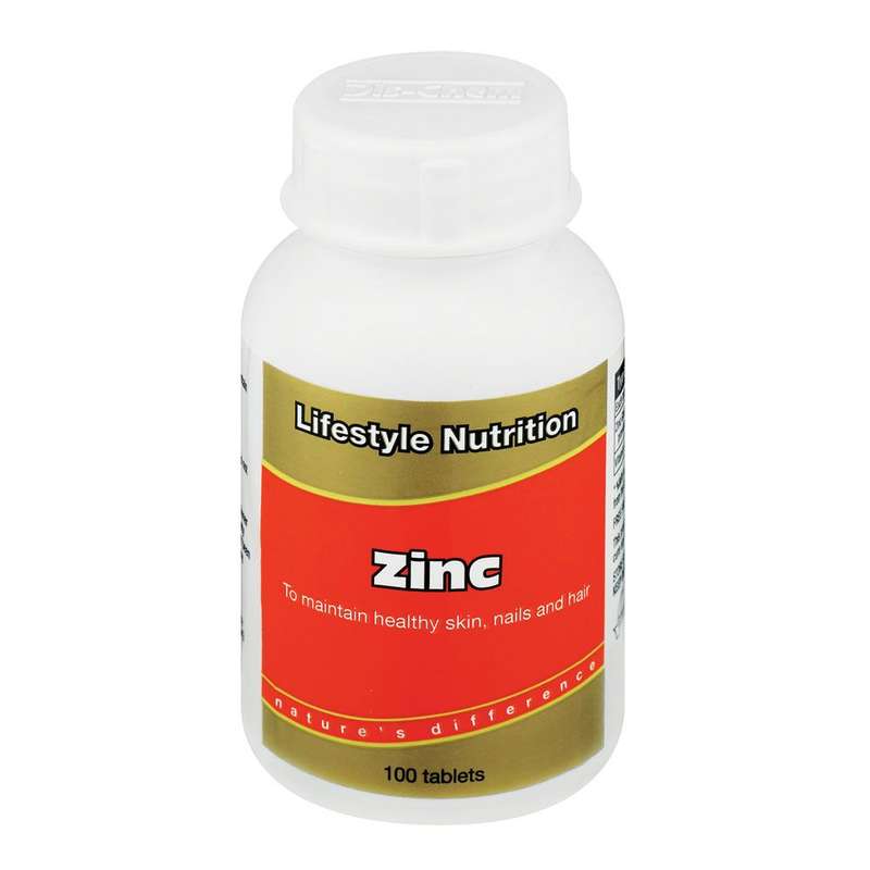 LIFESTYLE ZINC TABS 100