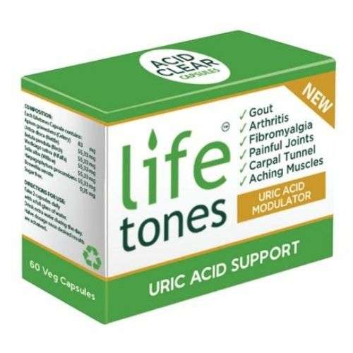 LIFETONES ACID CLEAR VEG CAPS 60