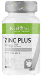 LOCAL HEALTH ZINC PLUS TABS 60