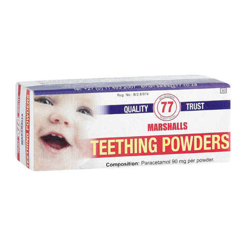 MARSHALLS TEETHING PDR