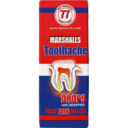MARSHALLS TOOTHACHE DROPS