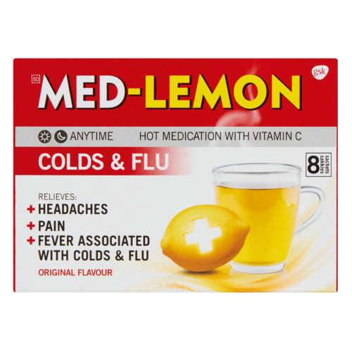 MED LEMON SACHETS  8 VIT C REGULAR