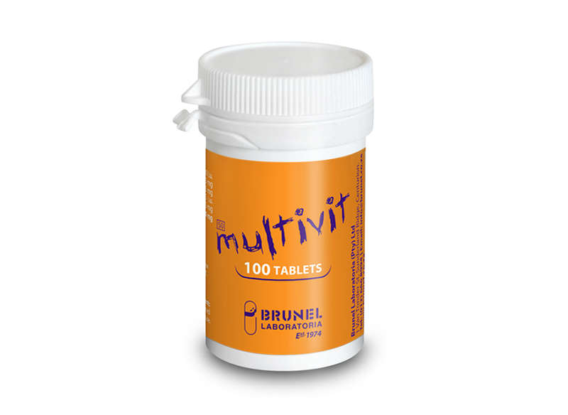 BRUNEL MULTIVITAMIN TABS  100