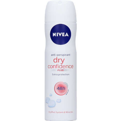 NIVEA DEO 150ML LDS DRY CONFIDENCE