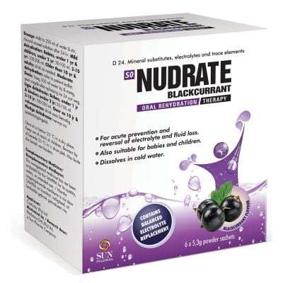 NUDRATE SACH  6 BLACKCURRANT