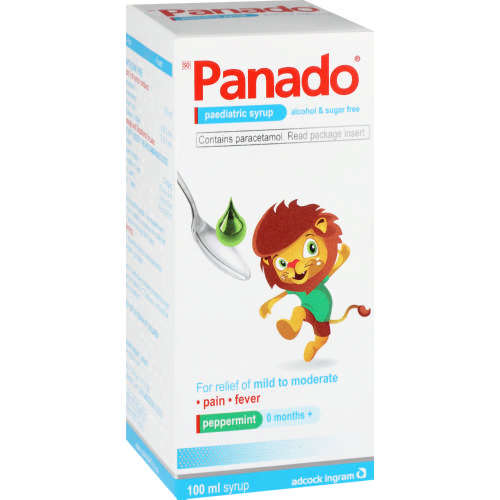 PANADO SYR 100ML NO ALCOHOL/SUGAR