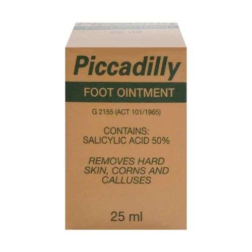 PICCADILLY FOOT OINTMENT 25ML