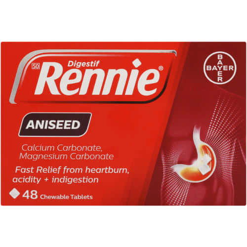 RENNIES TABS 48 ANISSED