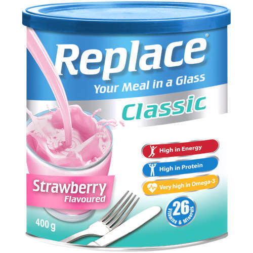 REPLACE 400G STRAWBERRY