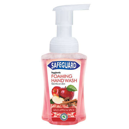 SAFEGUARD FOAM HWASH 250ML W/APPLE&SPCE