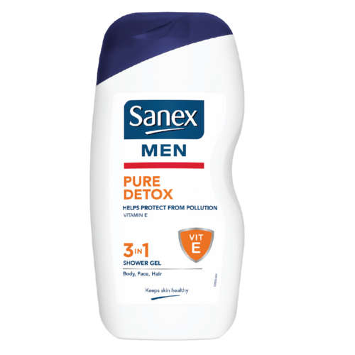 SANEX SHW GEL 500ML D/HYDRATING MEN