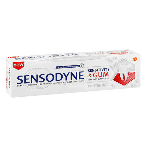 SENSODYNE TPSTE 75ML SENS&GUM WHITENING