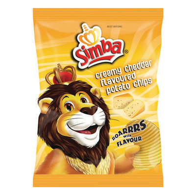 SIMBA CHIPS  36G CREAMY CHEDDAR