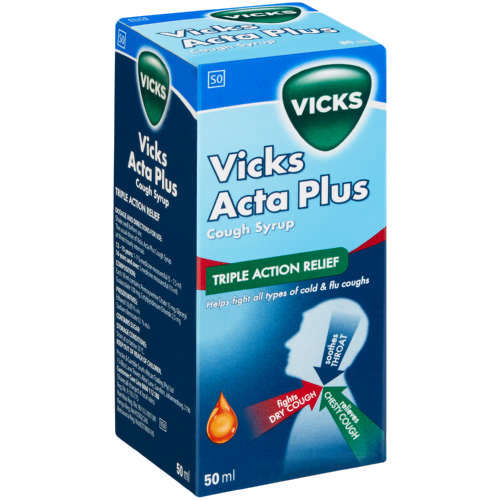 VICKS ACTA PLUS  50ML COUGH SYRUP