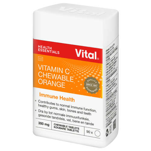 VITAL CHEWABLE ORANGE TABS  90