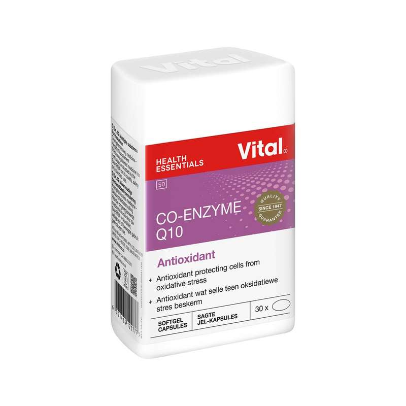 VITAL CO-ENZYME Q10 CAPS 30